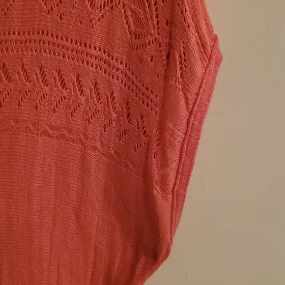 Forever 21 orange long sweater - Picture 3 of 4